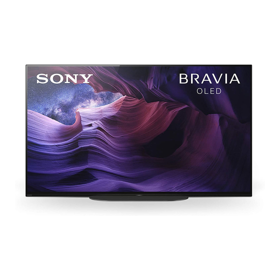 Sony BRAVIA XBR-48A9S Manuals