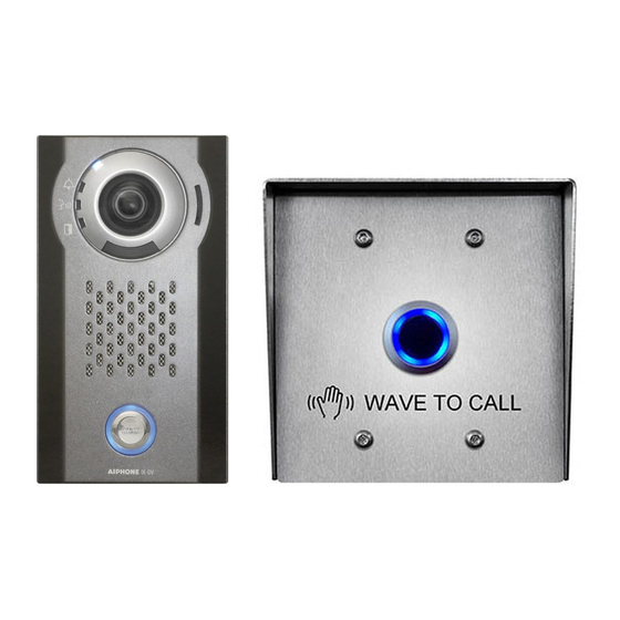 Aiphone IXW-HWCBP Instructions