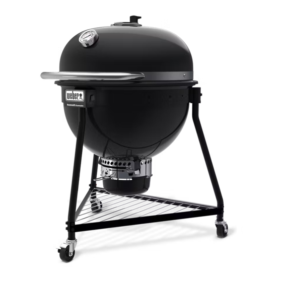 Weber Summit Kamado E6 Owner's Manual