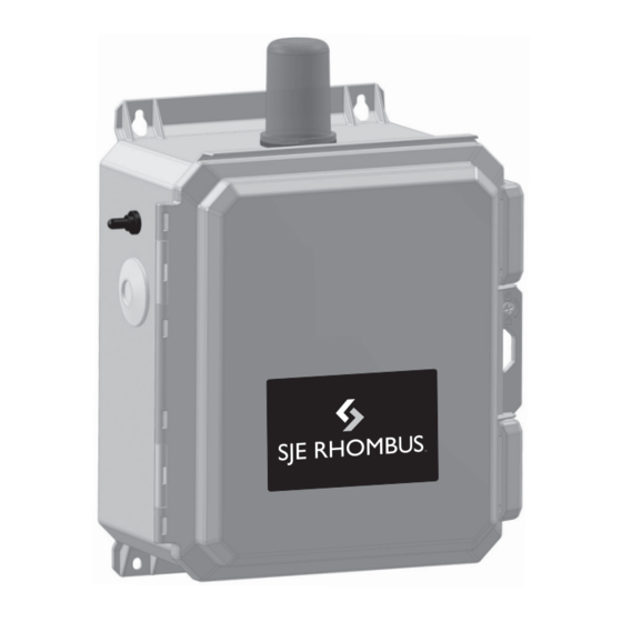 SJE Rhombus 122 Installation And Operation Manual