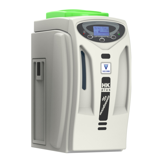 VICI DBS HK PLUS Series Generator Manuals