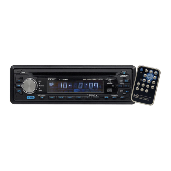 Pyle PLCD85XMP Owner's Manual