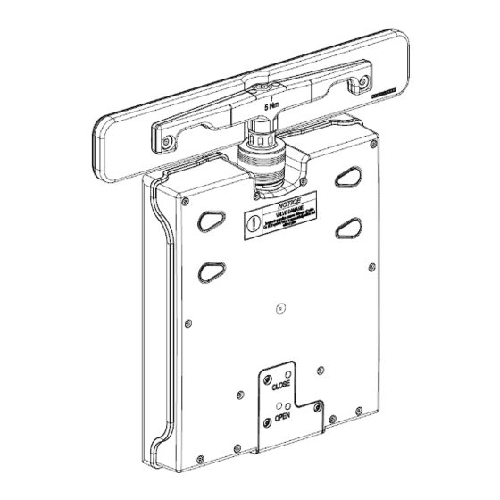 VAT LINVAT 070 Series Installation, Operating,  & Maintenance Instructions