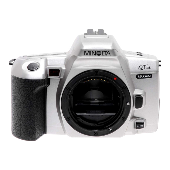 Minolta MAXXUM QT SI Instruction Manual