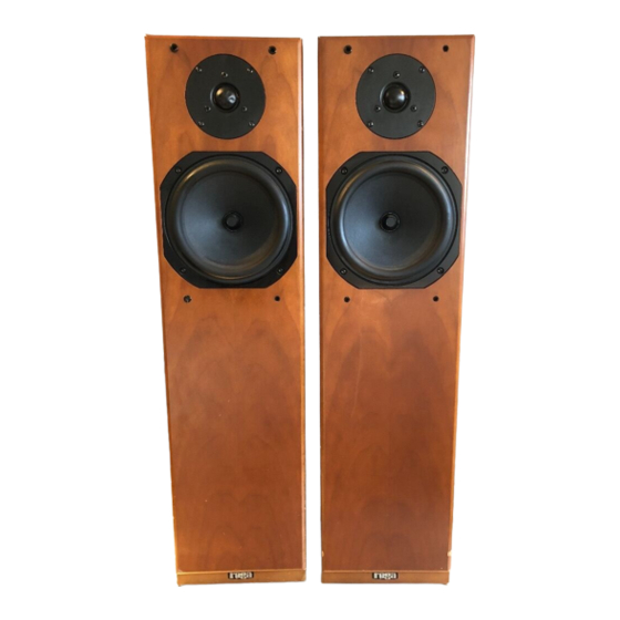 Rega JuraLoudspeaker Owner's Manual