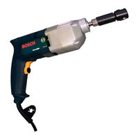 Bosch GGW 10 E PROFESSIONAL Operating Instructions Manual