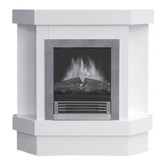 decorflame QCM375ST-38B Indoor Fireplace Manuals