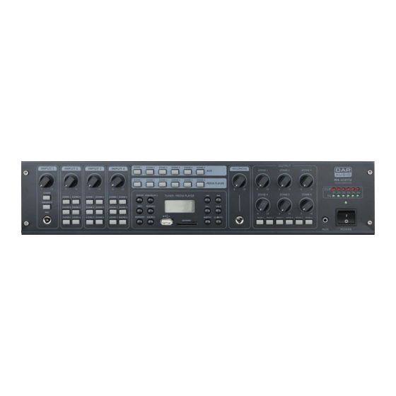 DAPAudio MA-630TU Product Manual