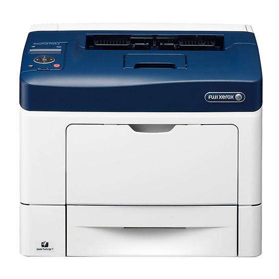 Fuji Xerox DocuPrint P455 d User Manual