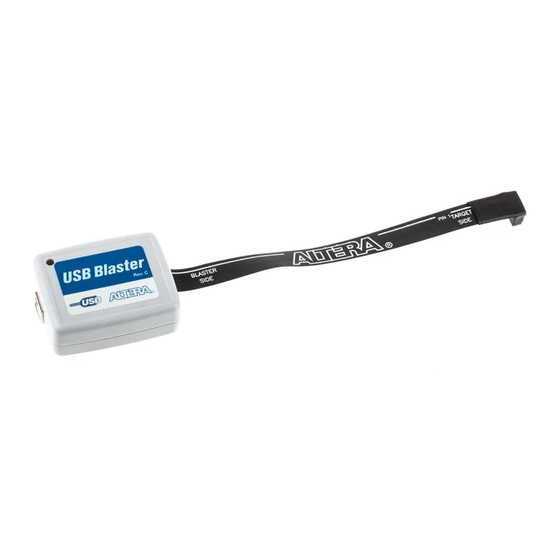 Altera USB-Blaster User Manual