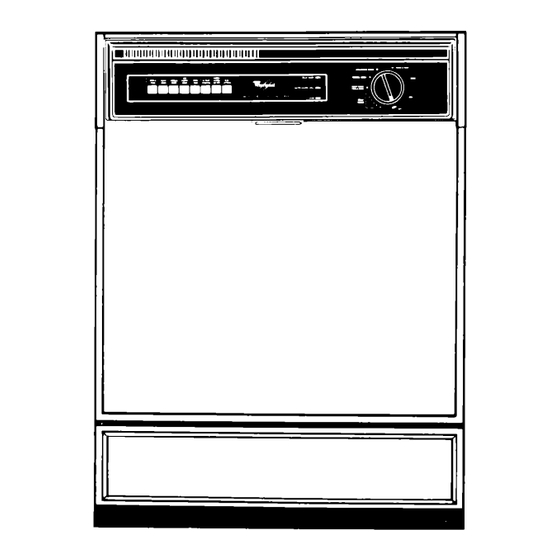 Whirlpool DU8000XR Series Use & Care Manual