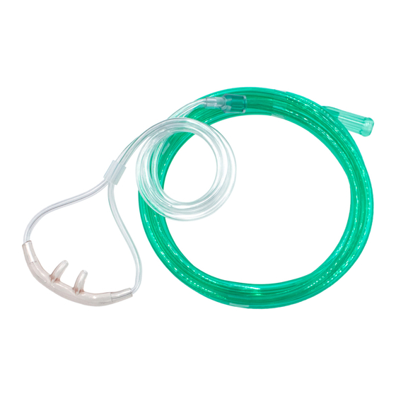 Salter Labs Nasal Cannula Technical Bulletin