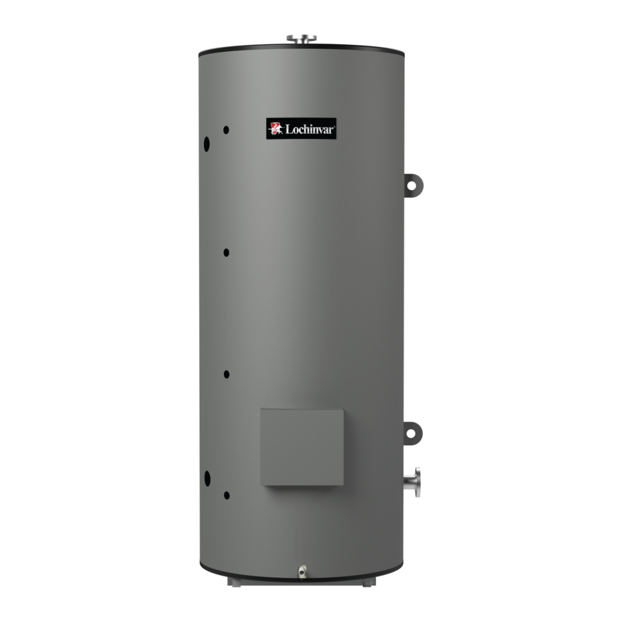 Lochinvar Thermal-Stor 100 Series Installation And Operation Manual
