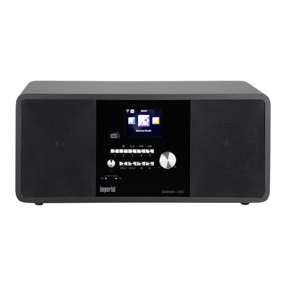 Imperial DABMAN i250 Operating Manual