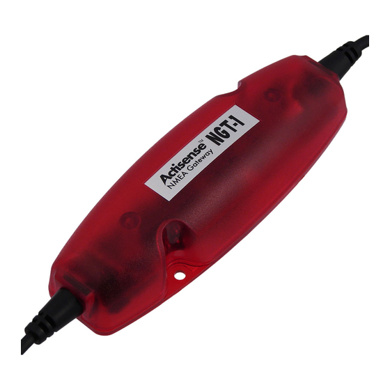 Actisense NGT-1-ISO Installation Manual