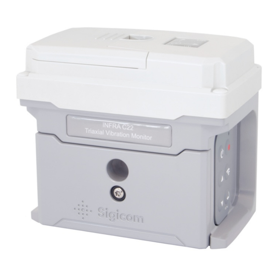 Sigicom INFRA C22 Manual