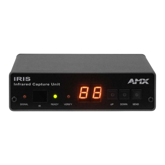 Harman AMX IRIS Instruction Manual