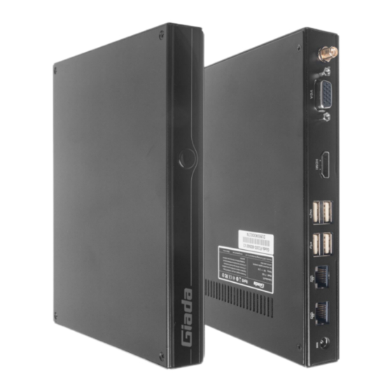 Giada F110D User Manual