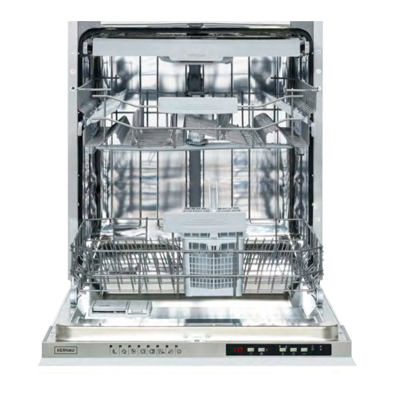 User Manuals: Kernau KDI 6854 SD Built-in dishwasher