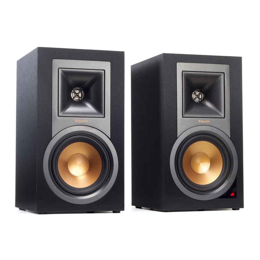 Klipsch R-15PM - Bluetooth Speaker Manual