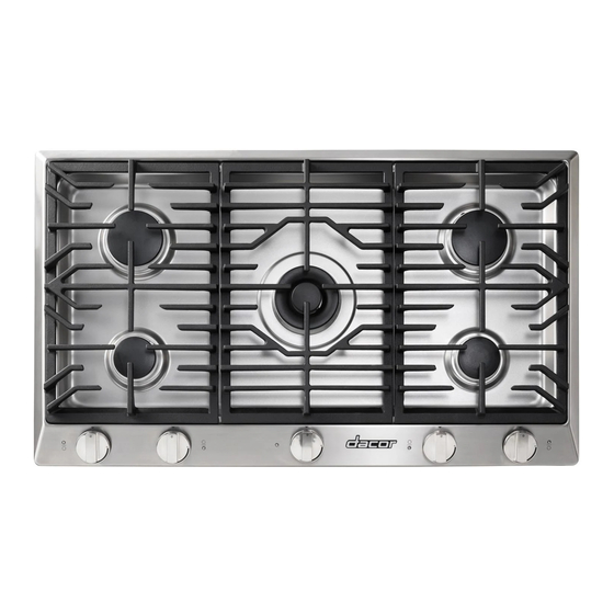Dacor DCT365SLP Installation Instructions Manual