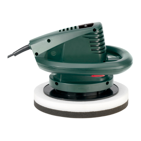 Parkside PWP 90 A1 POLISHING MACHINE Operation And Safety Notes