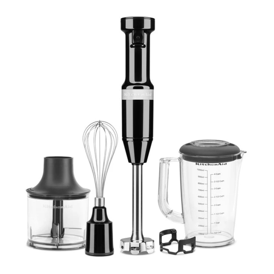 KitchenAid KHBV83 Owner's Manual