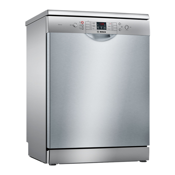 Bosch Dishwasher Operating Instructions Manual