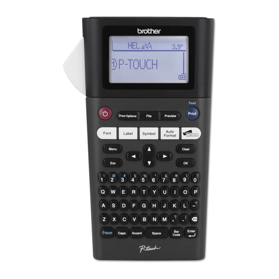 Brother P-touch H300 Manuals