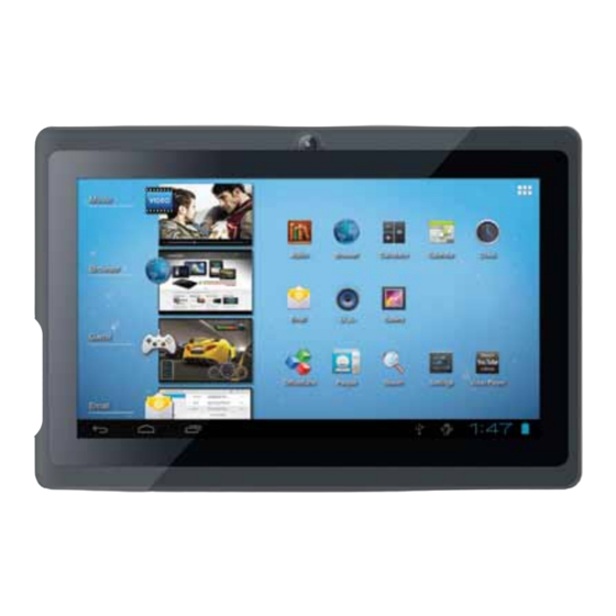 Pendo Pendopad 7" Quick Start Manual & User Manual