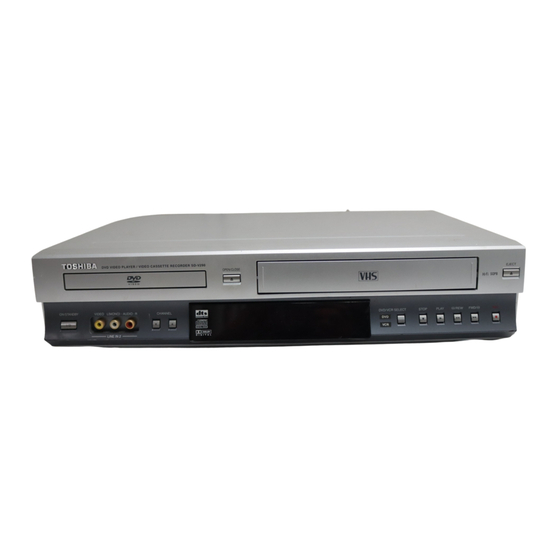 Toshiba SD-V290 Service Manual
