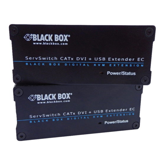 Black Box ServSwitch ACX300 Manual