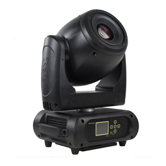 Event Lighting M1S180W User Manual