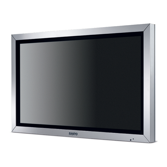 Sanyo 42WPX1 Specification Sheet