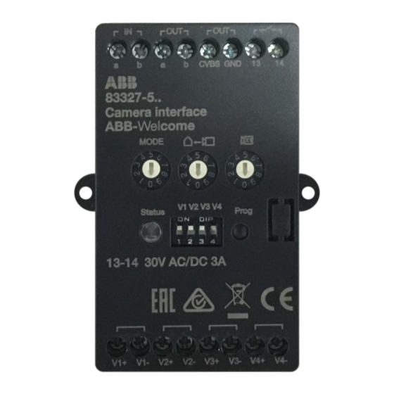 ABB 83327-500 Manual
