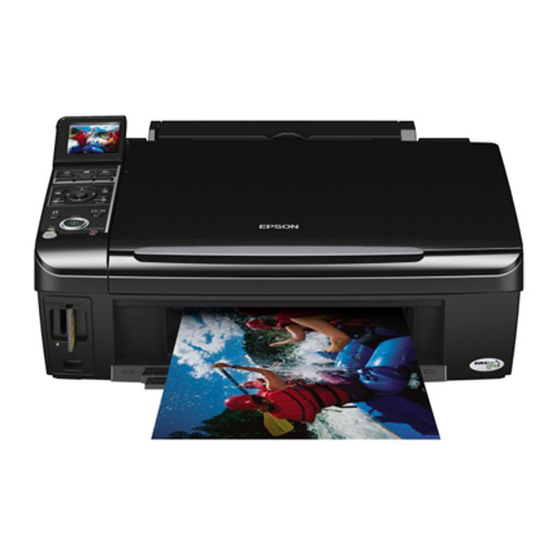 Epson Stylus SX200 Series Quick Start Manual