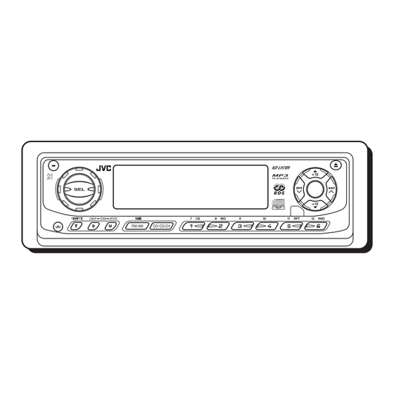 JVC KD-LH70R Service Manual