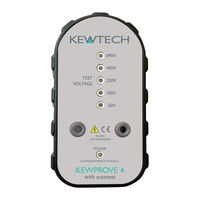 Kewtech KEWPROVE 4 Manual
