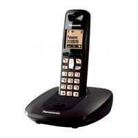 Panasonic KX-TG6423T - Cordless Phone - Metallic Operating Instructions Manual