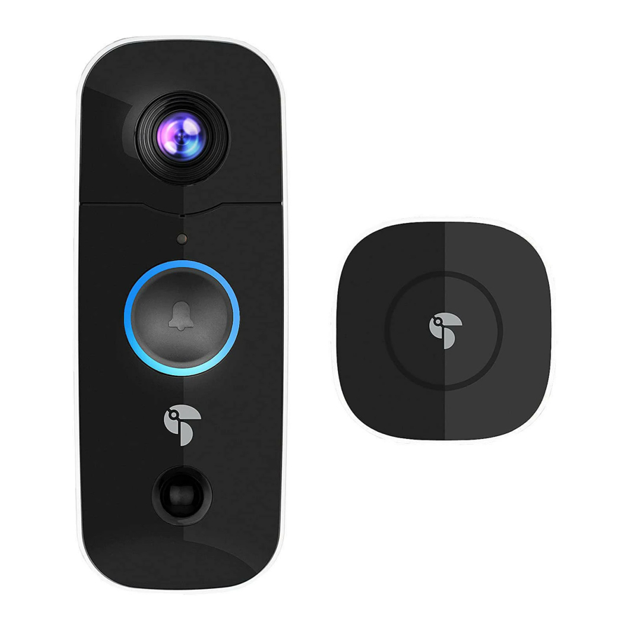 Toucan TVD200WU - Wireless Video Doorbell Quick Start Guide