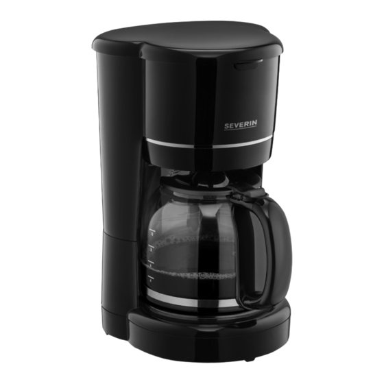 SEVERIN KA 4320 Instructions For Use Manual