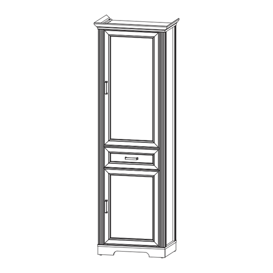BLACK RED WHITE JASMIN S529-REG2D1S Assembly