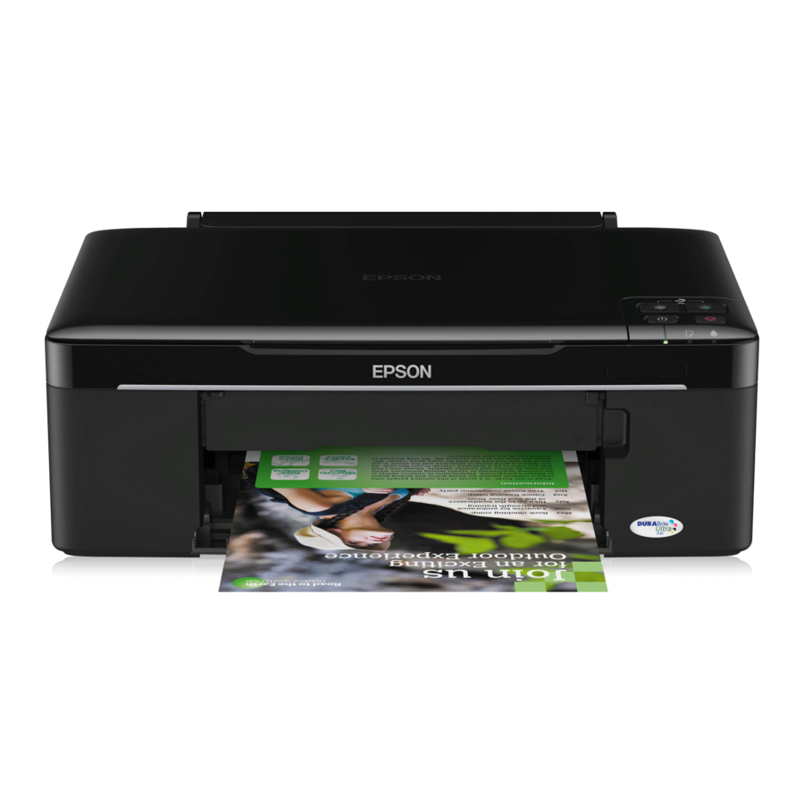 Epson Stylus Sx200 Series Basic Operation Manual Pdf Download Manualslib 7645