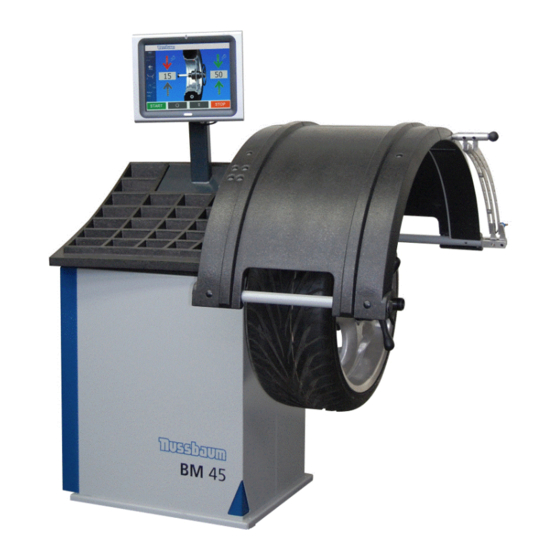 Nussbaum ATT BM Series Technical Instructions