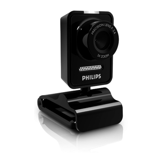 Philips SPC535NC/00 Webcam Manuals