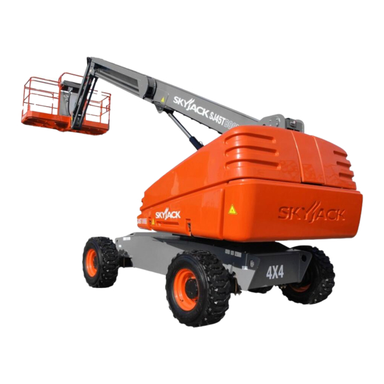 Skyjack Telescopic Boom Series Operating Manual
