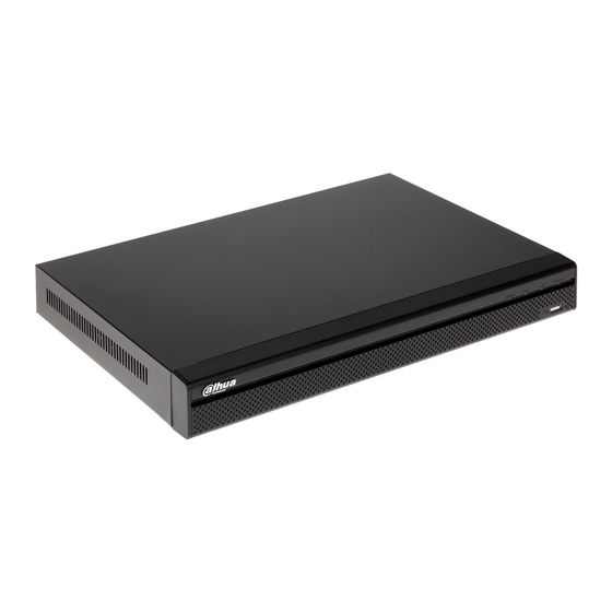 Dahua NVR4204-P-4KS2 User Manual
