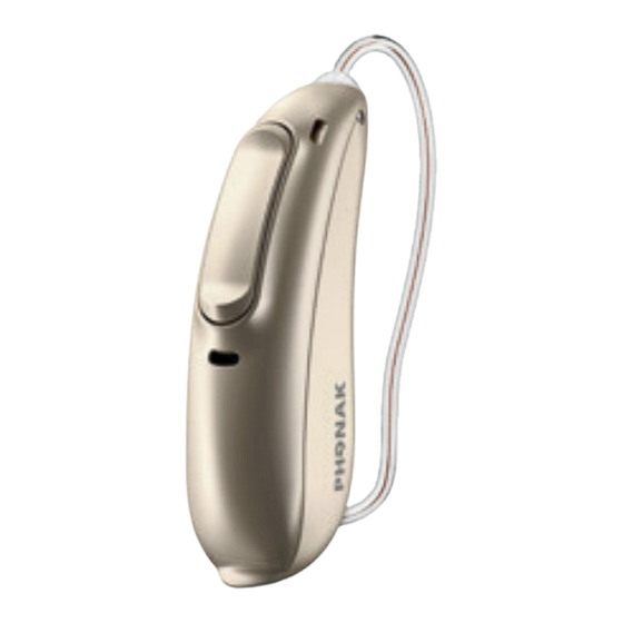 Phonak Audeo M-312T Trial User Manual