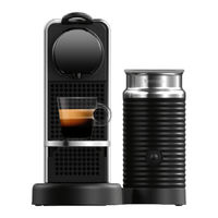 Nespresso CITIZ PLATINUM & MILK Manual