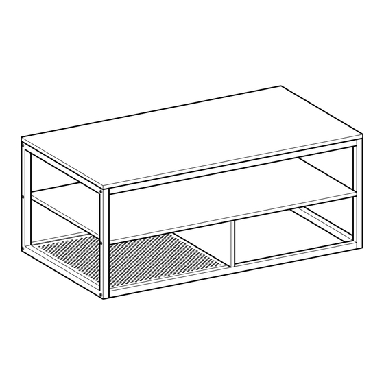 Songmics VASAGLE LCT501 Assembly Instructions Manual